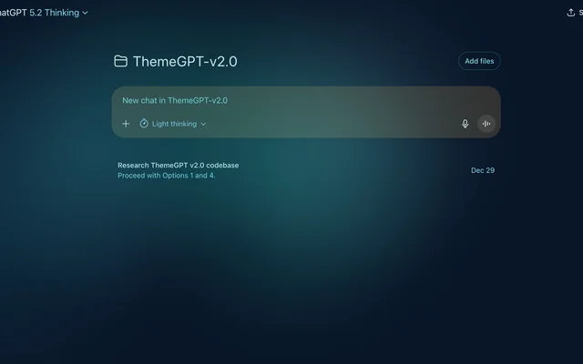 Aurora Borealis home screen